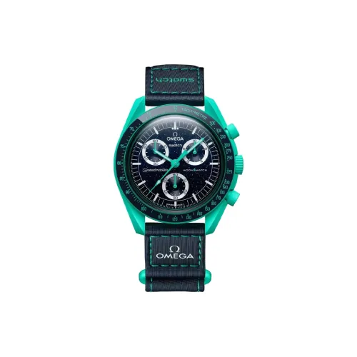 Swatch Quartz Механизм Мужские часы 42 мм Синий