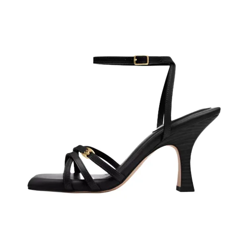 COACH Kelsey One Ремешок Сандалии 9 см Женские Черные