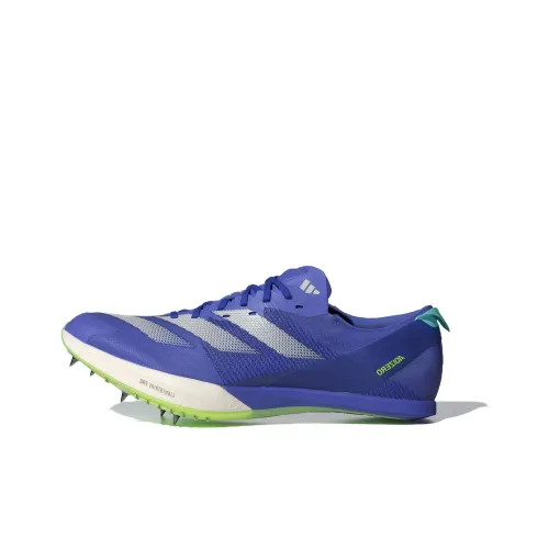 Adidas Adizero Finesse Легкий Низкий Топ Беговые кроссовки Унисекс Синий