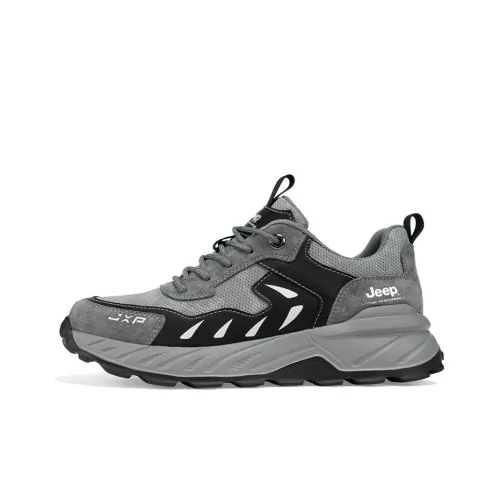 JEEP Низкий Топ Повседневные Беговые Кроссовки Мужские Серые