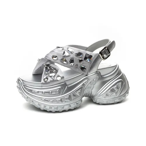 Обувной шкаф Floral Language One Ремень Сандалии 8 см Женские