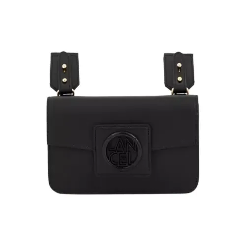 LANCEL Сумка через плечо из коровьей кожи Мини Женская Черная
