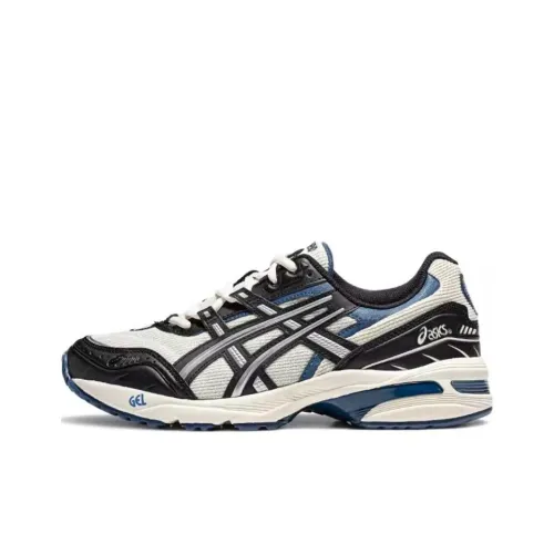 Asics Gel 1090 Амортизация Дышащий Поддерживающие Низкие Кроссовки для Бега Унисекс Бежево-Черные