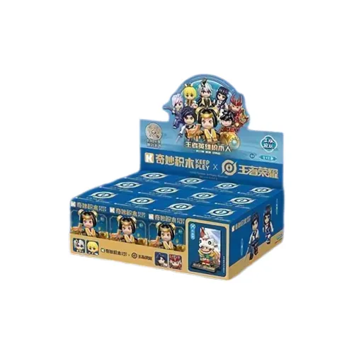 Keeppley Король'S Конструкторы Man The BATTLE OF The Олень Слепые коробки Один Mystery Коробка Целая коробка 12 шт