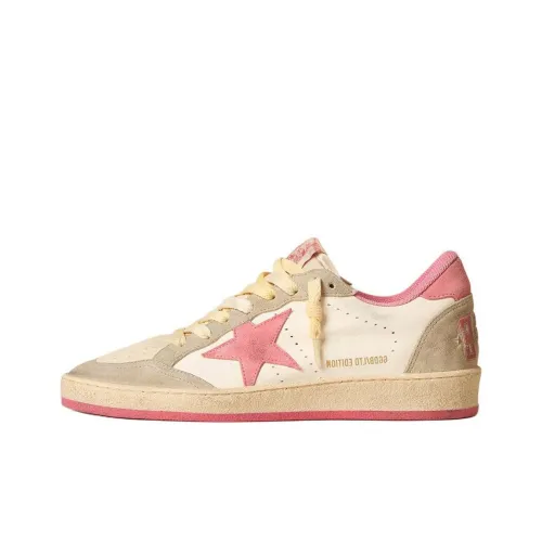 Golden Goose Ball Star Скейтборд Кроссовки Женские Розовые