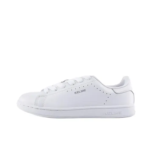 KELME Slip-resistant Abrasion-resistant Low Top Casual Shoes Unisex White KELME Противоскользящая Устойчивая к истиранию Низкий Топ Повседневная Обувь Унисекс Белый