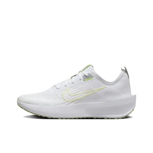 Nike Interact Run Low Топ Беговые кроссовки Женские Белые