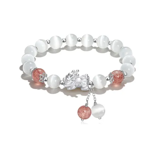 JINGHUALU Стекло Кошачий глаз Браслеты Унисекс