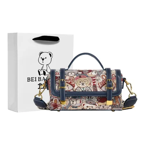 North Pack Canvas Bag Single Shoulder Bag Standard Women's Blue Pink Brown