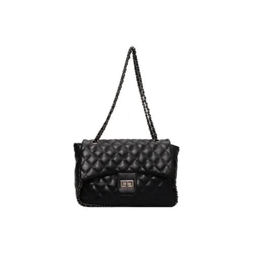 VANDEE Сумка через плечо из кожи женская черная