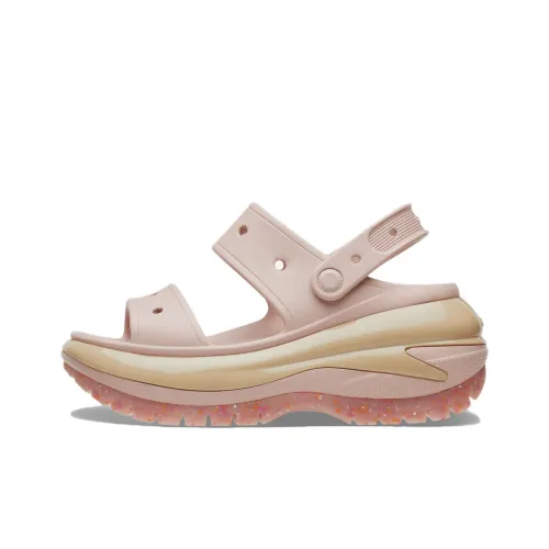 Crocs Классический Mega Crush One Ремень Сандалии Женские Розовый