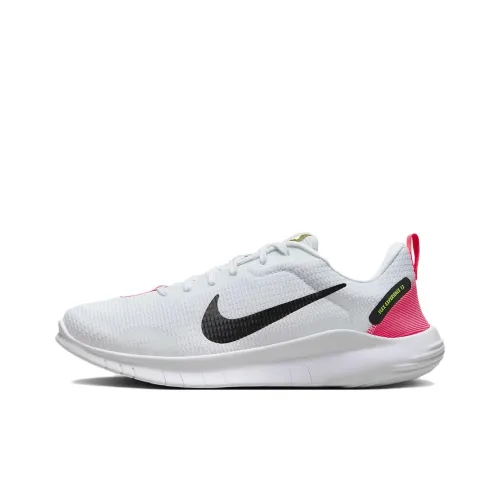 Nike Flex Experience RN 12 Low Топ Тренировки Беговые кроссовки Женские Белые Красные