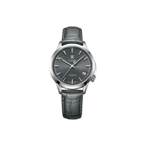 CODEX X Chapel Collection Автоматический Механический Механизм Женские Часы Часы 34 мм Серый Циферблат
