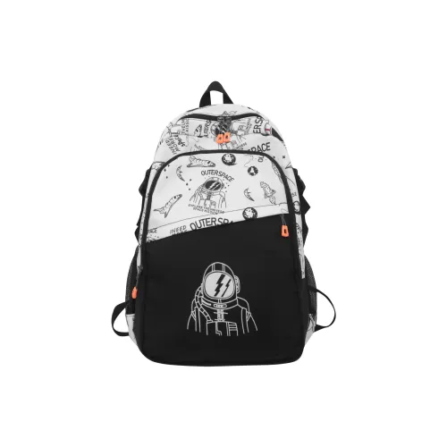 BAODIDAISHU Nylon Laptop Backpack Standard Unisex White Black Khaki BAODIDAISHU Нейлон Рюкзак для ноутбука Стандартный Унисекс Белый Черный Хаки