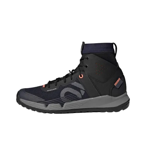 Adidas Five Ten Trailcross Противоскользящие Высокие Кроссовки для Велосипеда Унисекс Черные