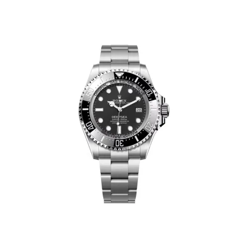 ROLEX Deep Dive Collection Автоматический Механический Механизм Мужские Часы Часы 44 мм Черный Циферблат