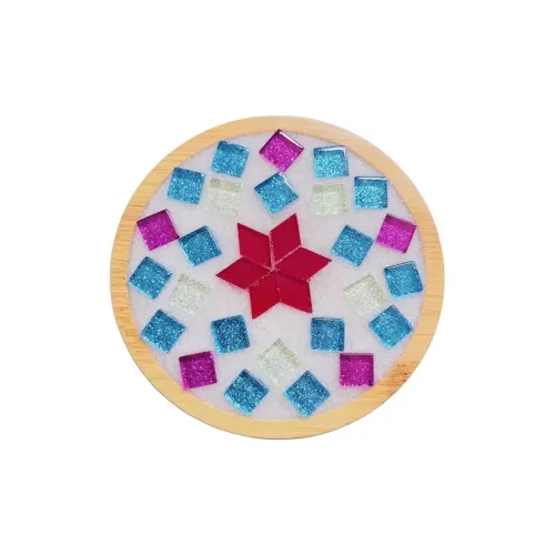 Happy Childhood Мозаика DIY Маленькая Круглая Подставка Игрушки