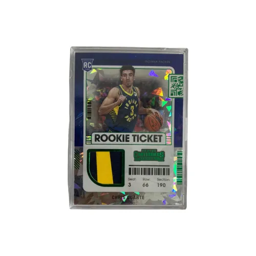 Панини 2021 22 Pacers Дуарте Патч Джерси Cut Тека Rookie Карта Карта пройдет Спортивные карты 1 шт