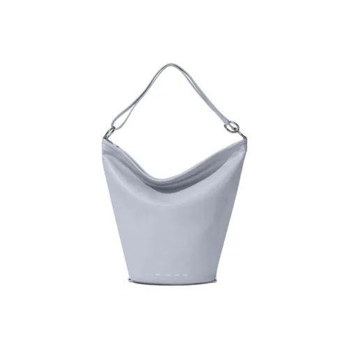 PROENZA SCHOULER Телячья кожа Портативная Сумка через плечо Сумка на плечо Женская Светло-синяя