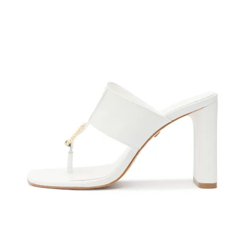 Schutz Шлепанцы 10 см Женские Белые