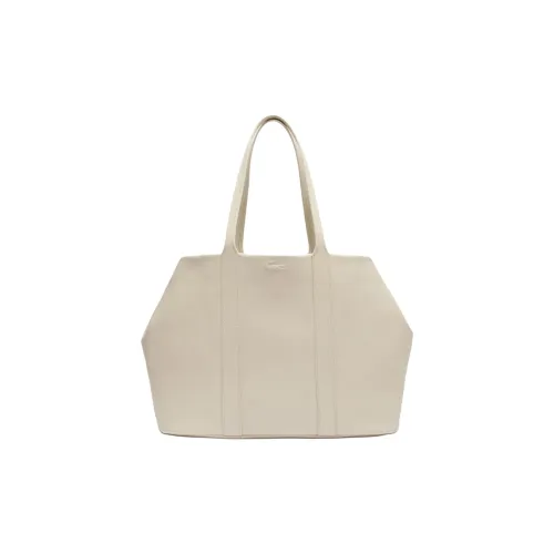 LACOSTE Коровья кожа Сумка Экстра-большая Женская Бежевая