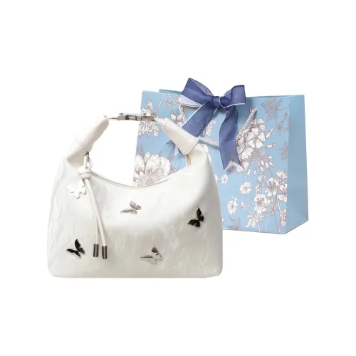 REDOO ПУ (полиуретан) Одно плечо Сумка Женская Черный Экрю Серебряный Синий