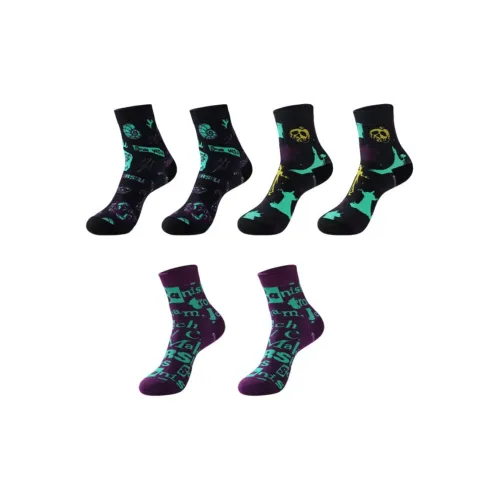 Низкие носки Disney Monsters Inc. Series мужские 3 упаковки смешанные цвета