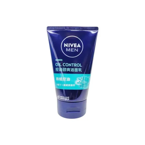 NIVEA Oil Control Освежающий очищающий крем Milk Мужской Уход для кожи Мужская жирная кожа And Комбинированная кожа 100 г