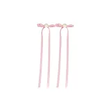 Розовая лента с бантом [Розовая, 1 пара]