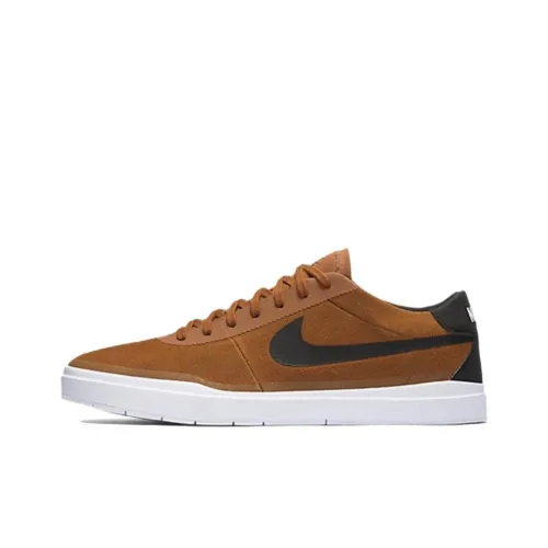Nike SB Bruin Hyperfeel противоскользящие баланс легкие низкие скейтбордические кроссовки мужские коричневые