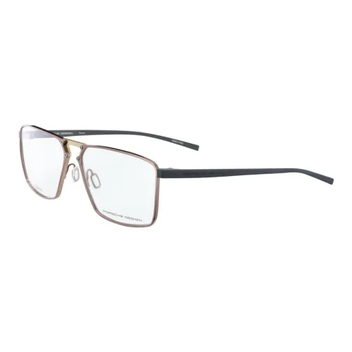 PORSCHE DESIGN Нейлон Чистый титан Квадратные Оправы для очков Мужские