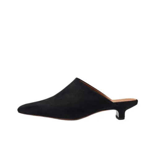 ATP Atelier Домашние тапочки 3,3 см Женские Черный