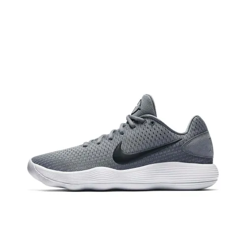 Nike Hyperdunk 2017 Low Топ Баскетбольные кроссовки Унисекс Серый