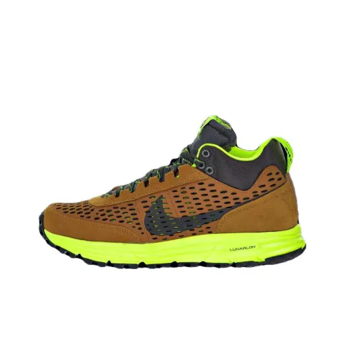 Nike Lunar LDV Устойчивый к истиранию Дышащий Низкий Топ Уличная Обувь Унисекс Коричневый