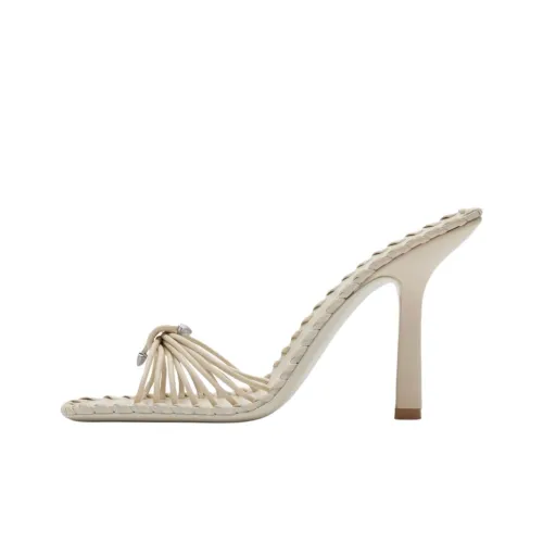 Burberry Шлепанцы 10,5 см Женские Белые