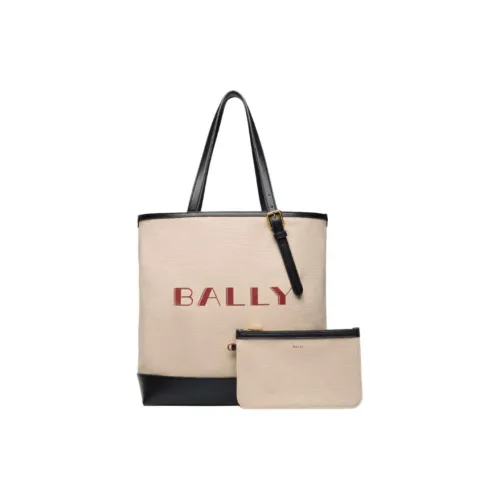 BALLY Холст и кожа Сумка Сумка через плечо Женская Натуральный