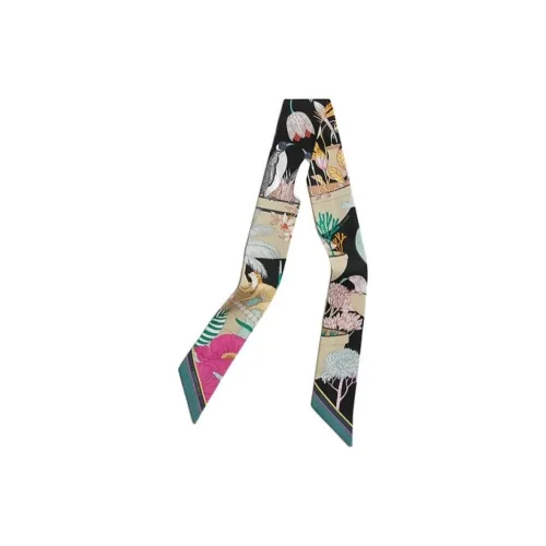 HERMES Шелковые шарфы для женщин многоцветные