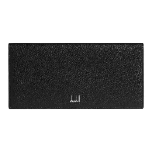 Dunhill Sheepskin Wallet Men's Black
