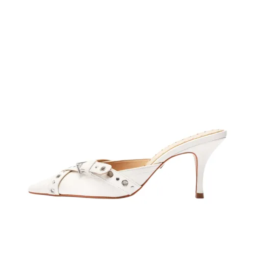 Schutz Домашние тапочки 8 см Женские Белые