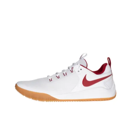 Nike Air ZOOM HYPERACE 2 Slip-resistant Abrasion-resistant Low-top Training Shoes Unisex White Red Найк Эйр ZOOM HYPERACE 2 Противоскользящие Устойчивые к истиранию Низкие Кроссовки для тренировок Унисекс Белый Красный