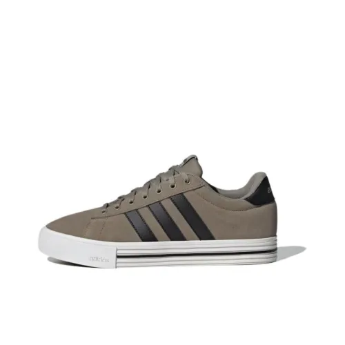 Adidas DAILY 4,0 Slip-resistant Abrasion-resistant Low Top Skateboard Shoes Unisex Brown Adidas DAILY 4,0 Противоскользящие Устойчивые к истиранию Низкие Кеды для скейтбординга Унисекс Коричневый