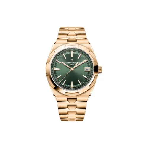 VACHERON CONSTANTIN Автоматический Механический Мужской Часы Longitudinal and Lateral Collection OVERSEAS 41 мм Зеленые