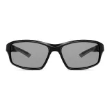 Черная оправа с серыми линзами, меняющими цвет [HD поляризованные, фотохромные]