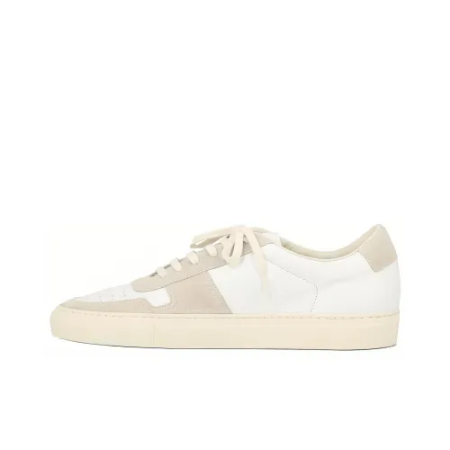 COMMON PROJECTS Низкие кроссовки для скейтбординга Мужские Белые Серые