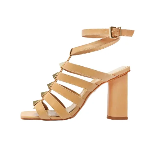 Schutz Kyrie Римские Сандалии 9,5 см Женские Желтые