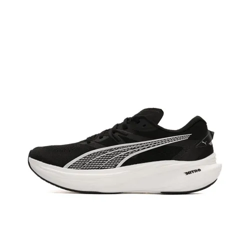 PUMA Deviate NITRO 3 Беговые кроссовки Низкий Топ Черный/Белый Мужской