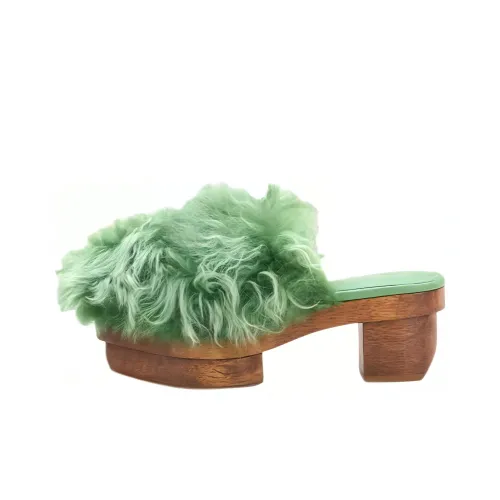 CULT GAIA Домашние тапочки Женские Зеленый