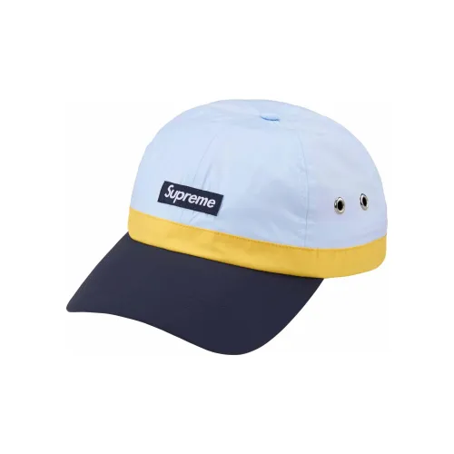 Supreme Водонепроницаемый Полиэстер Кепки Унисекс Синий