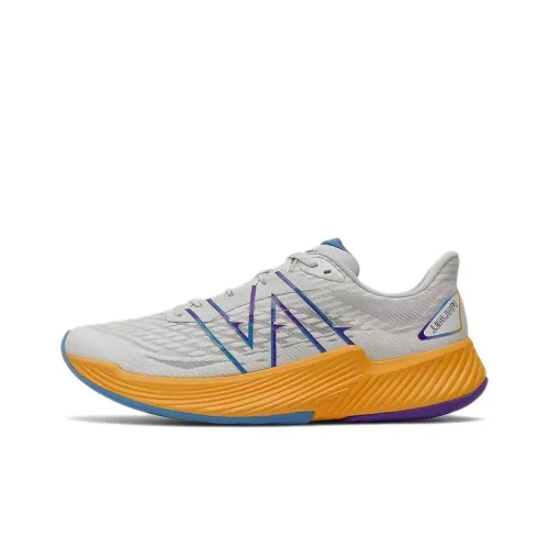 New Balance NB FuelCell Устойчивые к истиранию Низкие Беговые кроссовки Мужские Экрю