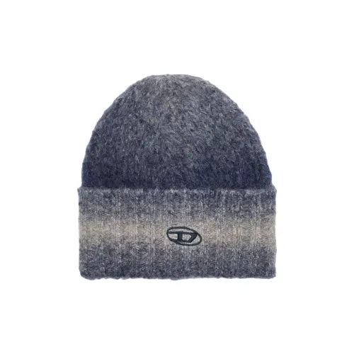 DIESEL Альпака Шапки-бини Женские Синий